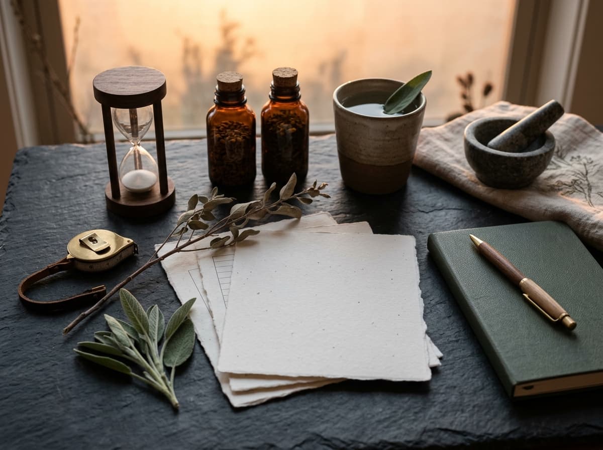 Longevity starter kit with blank education cards and tracking templates